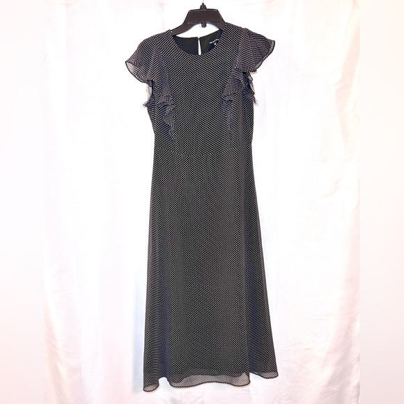 Who What Wear Ruffle Maxi Dress Size XS - Picture 9 of 10